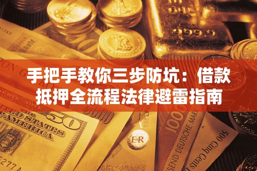济南手把手教你三步防坑：借款抵押全流程法律避雷指南