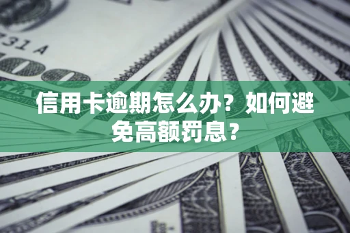 济南信用卡逾期怎么办？如何避免高额罚息？