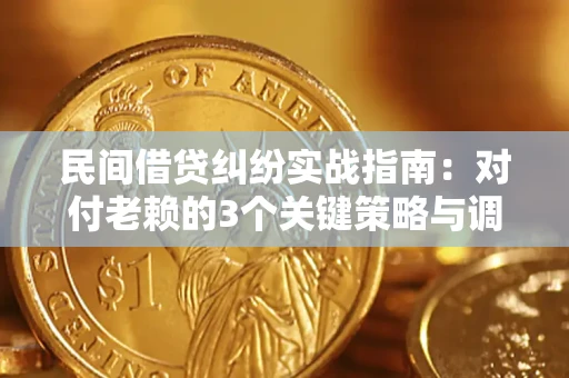 济南民间借贷纠纷实战指南：对付老赖的3个关键策略与调解盲区解析