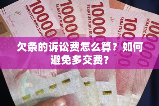 济南欠条的诉讼费怎么算？如何避免多交费？